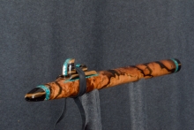 Mun Ebony Native American Flute, Minor, Low E-4, #S5A (1)